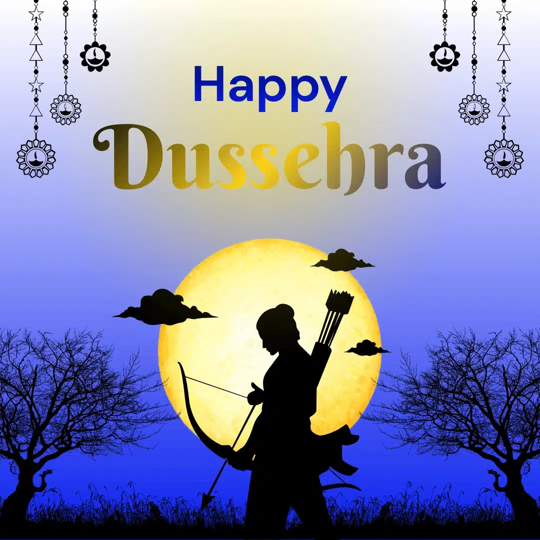 Dussehra Happy poster