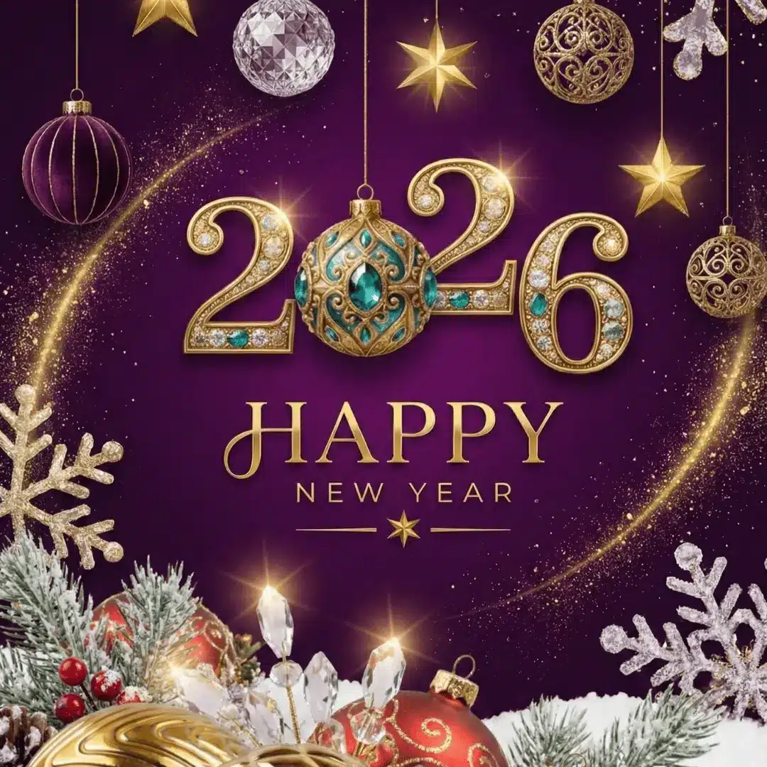 Happy new year poster