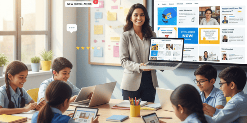 Social Media Marketing for School and Coaching